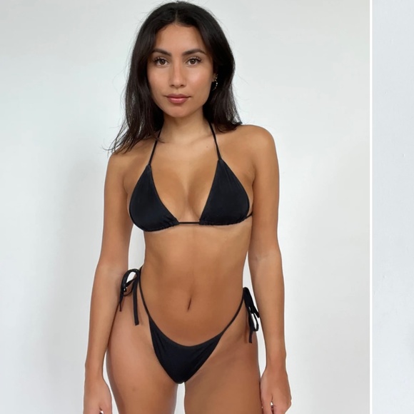 Four three seven Other - 437 bikini in black